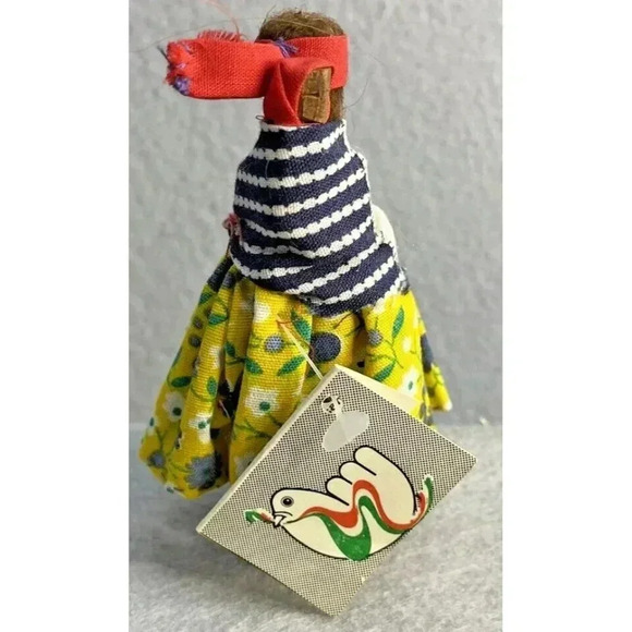 Tarahumara Wood Doll Mexican Folk Art Hand Carved - Picture 3 of 7